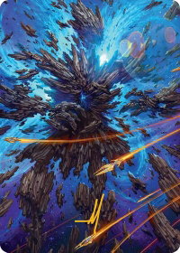 Celestial Colonnade Art Card (Gold-Stamped Signature) - Art Series: Edge of Eternities (AAEOE) #44 - Special Magic: The Gathering Trading Card