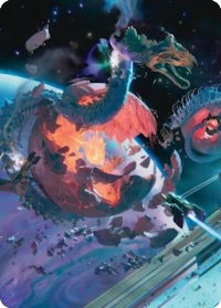 Scavenger Grounds Art Card (47/54) - Art Series: Edge of Eternities (AAEOE) #47 - Special Magic: The Gathering Trading Card