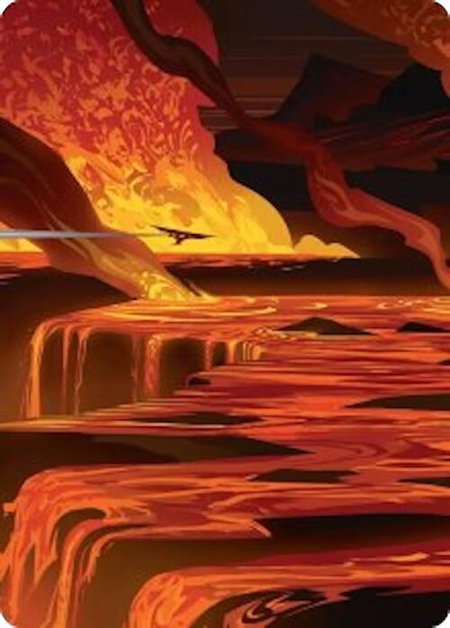 Blast Zone Art Card trading card from Art Series: Edge of Eternities Blast Zone Art Card - Art Series: Edge of Eternities Magic: The Gathering trading card