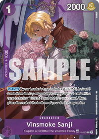 Vinsmoke Sanji (TR) - Legacy of the Master (OP12) #OP10-063 - Treasure Rare One Piece Trading Card