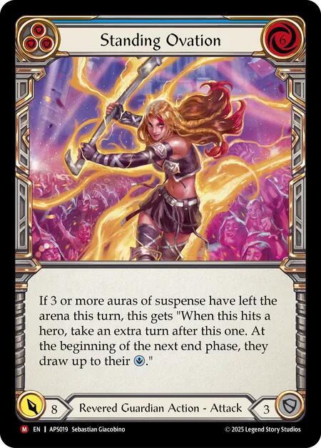 Standing Ovation - Armory Deck: Pleiades Flesh and Blood trading card