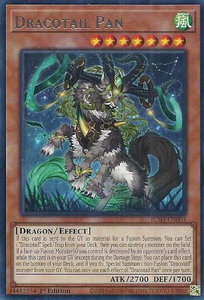 Dracotail Pan - Justice Hunters (JUSH) #JUSH-EN003 - Rare YuGiOh Trading Card