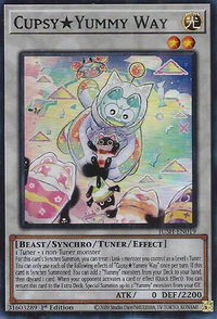 CupsyYummy Way (Super Rare) - Justice Hunters (JUSH) #JUSH-EN019 - Super Rare YuGiOh Trading Card