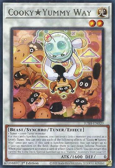 CookyYummy Way trading card from Justice Hunters CookyYummy Way - Justice Hunters YuGiOh trading card