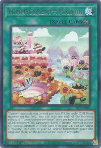 YummyusmentMignon - Justice Hunters (JUSH) #JUSH-EN023 - Rare YuGiOh Trading Card