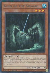 King of the Swamp - Justice Hunters (JUSH) #JUSH-EN046 - Rare YuGiOh Trading Card