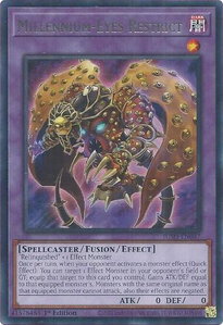 Millennium-Eyes Restrict - Justice Hunters (JUSH) #JUSH-EN047 - Rare YuGiOh Trading Card