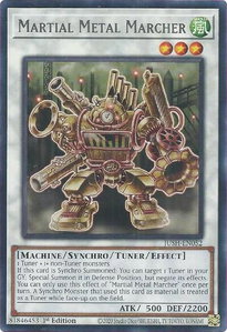 Martial Metal Marcher - Justice Hunters (JUSH) #JUSH-EN052 - Rare YuGiOh Trading Card