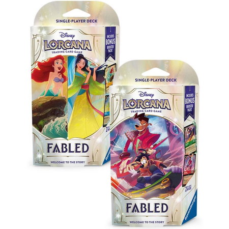 Disney Lorcana: Fabled Starter Deck [Set of 2] - Fabled Disney Lorcana trading card