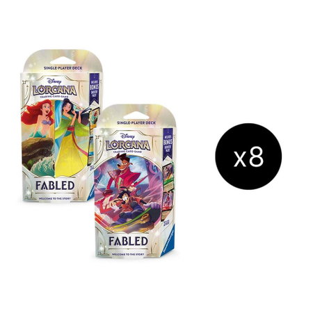 Disney Lorcana: Fabled Starter Deck Display trading card from Fabled Disney Lorcana: Fabled Starter Deck Display - Fabled Disney Lorcana trading card