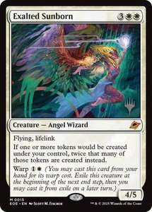 Exalted Sunborn - Promo Pack: Edge of Eternities (PPEOE) #15 - Mythic Rare Magic: The Gathering Trading Card