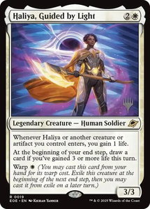Haliya, Guided by Light - Promo Pack: Edge of Eternities (PPEOE) #19 - Rare Magic: The Gathering Trading Card