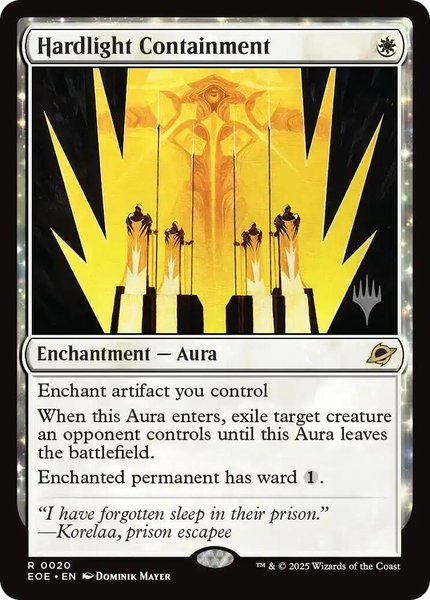 Hardlight Containment - Promo Pack: Edge of Eternities Magic: The Gathering trading card