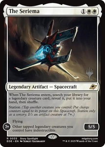 The Seriema - Promo Pack: Edge of Eternities (PPEOE) #35 - Rare Magic: The Gathering Trading Card