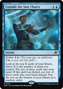 Consult the Star Charts - Promo Pack: Edge of Eternities (PPEOE) #51 - Rare Magic: The Gathering Trading Card