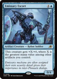 Emissary Escort - Promo Pack: Edge of Eternities (PPEOE) #56 - Rare Magic: The Gathering Trading Card