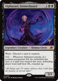 Alpharael, Stonechosen - Promo Pack: Edge of Eternities (PPEOE) #87 - Mythic Rare Magic: The Gathering Trading Card