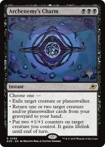 Archenemy's Charm - Promo Pack: Edge of Eternities (PPEOE) #88 - Rare Magic: The Gathering Trading Card