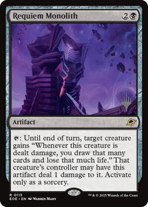 Requiem Monolith - Promo Pack: Edge of Eternities (PPEOE) #113 - Rare Magic: The Gathering Trading Card