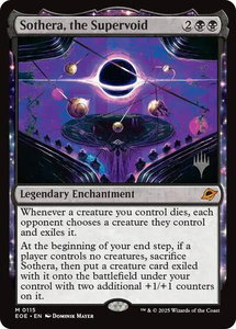 Sothera, the Supervoid - Promo Pack: Edge of Eternities (PPEOE) #115 - Mythic Rare Magic: The Gathering Trading Card