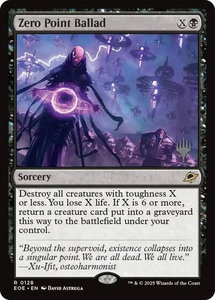 Zero Point Ballad - Promo Pack: Edge of Eternities (PPEOE) #128 - Rare Magic: The Gathering Trading Card
