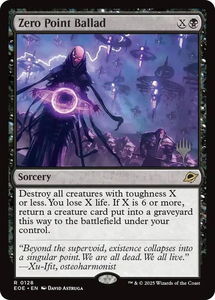 Zero Point Ballad - Promo Pack: Edge of Eternities Magic: The Gathering trading card