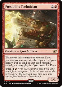 Possibility Technician - Promo Pack: Edge of Eternities (PPEOE) #153 - Rare Magic: The Gathering Trading Card