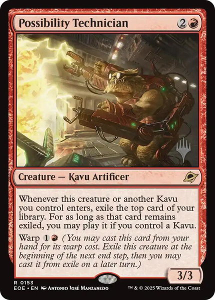 Possibility Technician - Promo Pack: Edge of Eternities Magic: The Gathering trading card