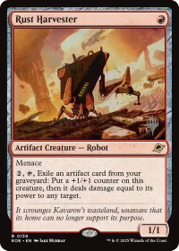 Rust Harvester - Promo Pack: Edge of Eternities (PPEOE) #159 - Rare Magic: The Gathering Trading Card