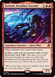 Tannuk, Steadfast Second - Promo Pack: Edge of Eternities (PPEOE) #162 - Mythic Rare Magic: The Gathering Trading Card
