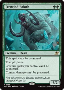 Frenzied Baloth - Promo Pack: Edge of Eternities (PPEOE) #183 - Rare Magic: The Gathering Trading Card
