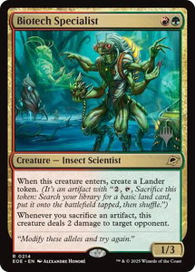 Biotech Specialist - Promo Pack: Edge of Eternities (PPEOE) #214 - Rare Magic: The Gathering Trading Card