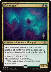 Cosmogoyf - Promo Pack: Edge of Eternities (PPEOE) #215 - Rare Magic: The Gathering Trading Card