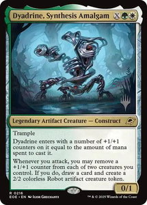 Dyadrine, Synthesis Amalgam - Promo Pack: Edge of Eternities (PPEOE) #216 - Rare Magic: The Gathering Trading Card