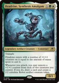 Dyadrine, Synthesis Amalgam - Promo Pack: Edge of Eternities (PPEOE) #216 - Rare Magic: The Gathering Trading Card