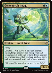 Genemorph Imago - Promo Pack: Edge of Eternities (PPEOE) #217 - Rare Magic: The Gathering Trading Card