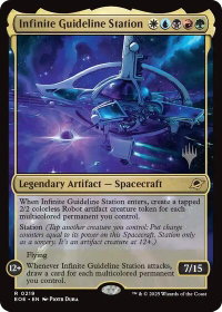 Infinite Guideline Station - Promo Pack: Edge of Eternities (PPEOE) #219 - Rare Magic: The Gathering Trading Card