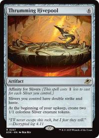 Thrumming Hivepool - Promo Pack: Edge of Eternities (PPEOE) #247 - Rare Magic: The Gathering Trading Card