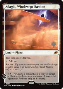 Adagia, Windswept Bastion - Promo Pack: Edge of Eternities (PPEOE) #250 - Mythic Rare Magic: The Gathering Trading Card