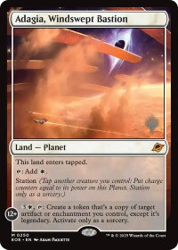 Adagia, Windswept Bastion - Promo Pack: Edge of Eternities (PPEOE) #250 - Mythic Rare Magic: The Gathering Trading Card