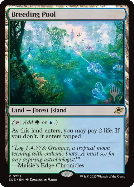Breeding Pool - Promo Pack: Edge of Eternities Magic: The Gathering trading card