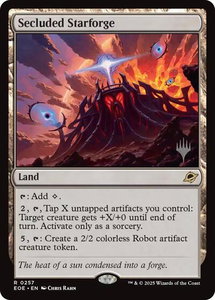 Secluded Starforge - Promo Pack: Edge of Eternities (PPEOE) #257 - Rare Magic: The Gathering Trading Card