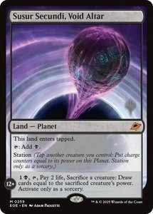 Susur Secundi, Void Altar - Promo Pack: Edge of Eternities (PPEOE) #259 - Mythic Rare Magic: The Gathering Trading Card