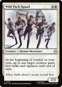 Wild Pack Squad - Marvel's Spider-Man (SPM) #23 - Common Magic: The Gathering Trading Card