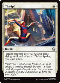 Thwip! - Marvel's Spider-Man (SPM) #20 - Common Magic: The Gathering Trading Card