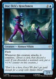 Doc Ock's Henchmen - Marvel's Spider-Man (SPM) #30 - Common Magic: The Gathering Trading Card