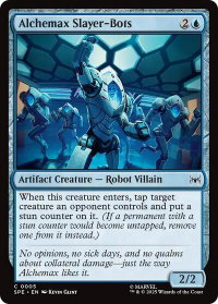 Alchemax Slayer-Bots - Marvel's Spider-Man: Eternal-Legal (SPE) #5 - Common Magic: The Gathering Trading Card