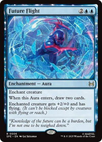Future Flight - Marvel's Spider-Man: Eternal-Legal (SPE) #6 - Rare Magic: The Gathering Trading Card