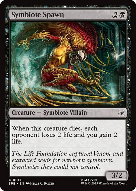 Symbiote Spawn - Marvel's Spider-Man: Eternal-Legal Magic: The Gathering trading card