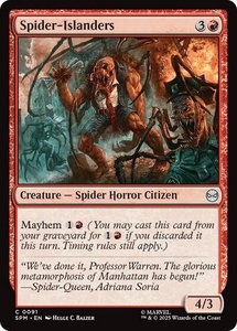 Spider-Islanders - Marvel's Spider-Man (SPM) #91 - Common Magic: The Gathering Trading Card